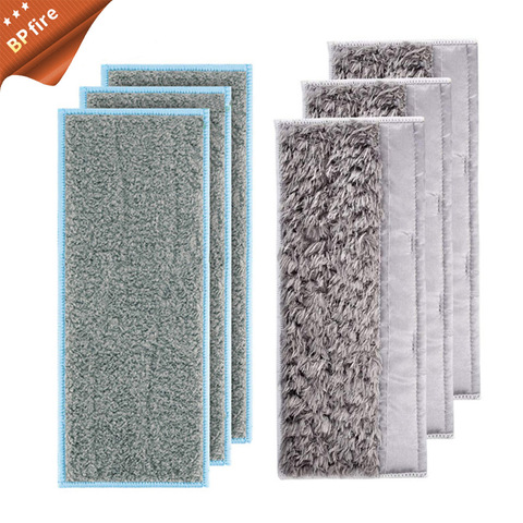 6 Pack Washable Wet Mopping Pads Replacement Compatible for IRobot Braava Jet M6 ► Photo 1/6