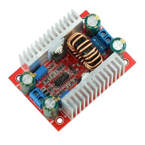 400W 15A DC-DC Boost Converter Step Up Power Transformer Supply Voltage Regulator Constant Power Heat Sink 8.5V-50V to 10-60V ► Photo 1/4