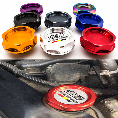 Car Modified Tank Covers MUGEN Fuel Cap Honda Oil Cap Civic Fit High Temperature High Pressure-resistant Oil Cap Fuel Filter ► Photo 1/6