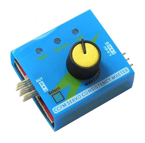 1pcs Multi Servo Tester 3CH ECS Consistency Speed Controler Power Channels CCPM Meter ► Photo 1/5