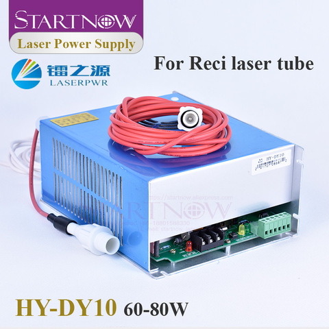 Startnow DY10 CO2 Laser Power Supply 60W 80W for RECI W2 V2 T2 W1 T1 Tube Laser Marking Cutting Engraving Machine Parts HY-DY10 ► Photo 1/6