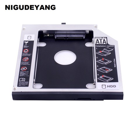 NIGUDEYANG Ultrabay 2nd 2.5 HDD SSD Hard Drive Enclosure Caddy for IBM Lenovo ThinkPad R400 R500 ► Photo 1/1