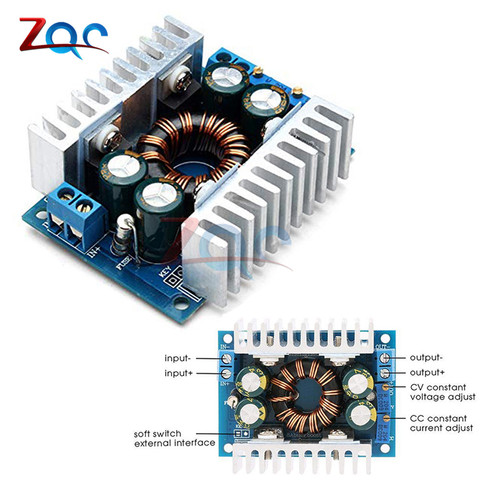 DC-DC 5-30V to 1.25-30V 12V 24V 8A Automatic Adjustable Step Up Down Boost Buck Converter Power Module Voltage Regulator for Car ► Photo 1/6