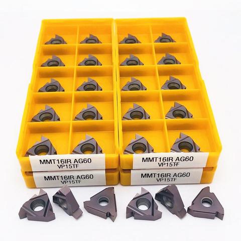 MMT 16IR AG60 VP15TF Carbide Insert Thread Turning Tool CNC Turning Tool Tool 16IRAG60 Thread Insert Turning Parts Tool Insert ► Photo 1/6