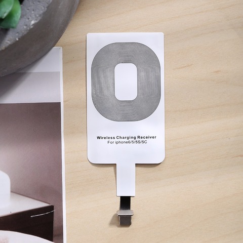 For iPhone 6 6S 6plus 7 7plus 5 5S 5C  Wireless Charger Receiver Patch Module QI Standard Wireless Receiving Charging Patch A20 ► Photo 1/3