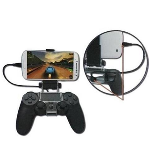 Transparent Plastic Mobile Phone Bluetooth Handle Game Holder Precision Abrasive Tool For PS4 Controller Android Phone ► Photo 1/1