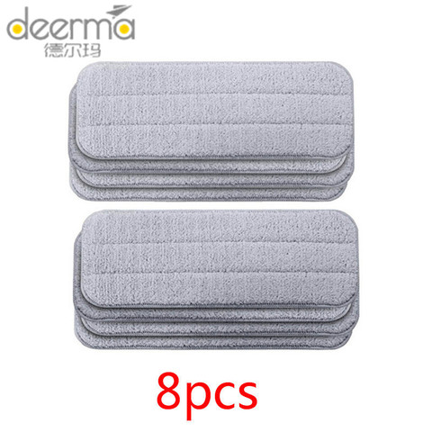 Deerma Replace Mop for Mi Mijia Water Spray Mop 360 Rotating Cleaning Cloth Head Wooden Carbon Fiber Cloth C2 ► Photo 1/4