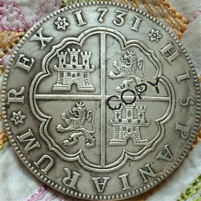1731 Spain 8 Reales coins ► Photo 1/3