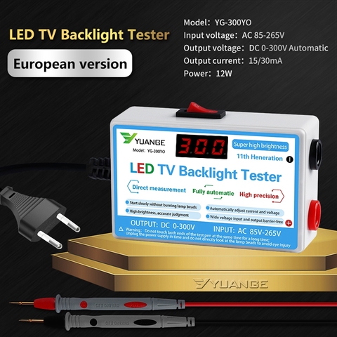 LED Lamp TV Backlight Tester Multipurpose LED Strips Beads Test Tool Measurement Instruments for LED Light Backlight Tester ► Photo 1/6