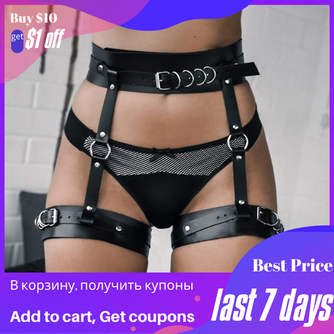 TRODEAM Sexy Harness Garter Body Strap Belt Stockings Gothic Sword Belts Women's Lingerie Sex Costumes Bdsm Bondage Suspender ► Photo 1/6