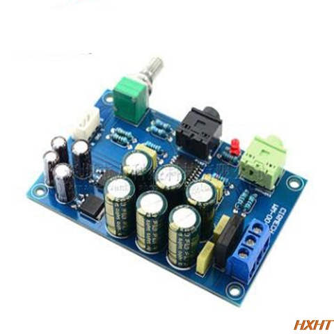 TPA6120 Headphone Amplifier Board HIFI TPA6120A2 Audiophile Headphone Amplifier Board Zero Bottom Noise Kit Finished Board ► Photo 1/3