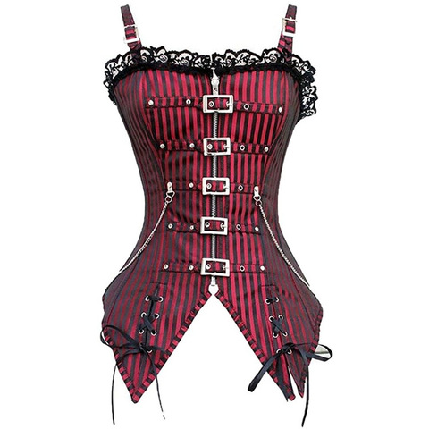 Wholesale Women Sexy Slim Corsets and Bustiers Lace Fishbone Firm Female Corset Push Up Lingerie Bustier Sheer Overbust Corset ► Photo 1/6