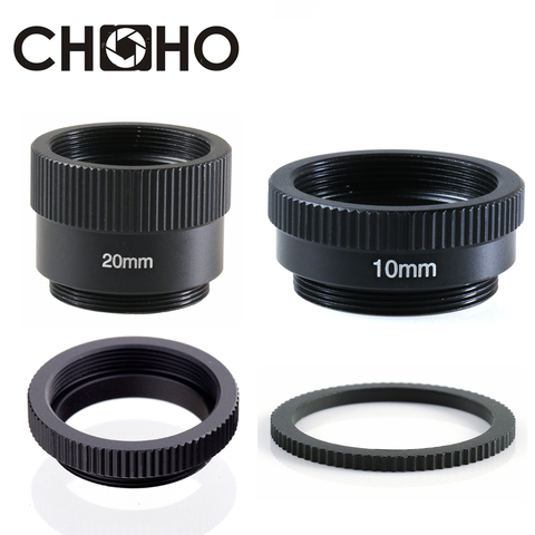 C-CS Mount CCTV Lens Adapter Ring Extension Tube 20mm 10mm 5mm 0.5mm 1mm 2mm C to CS Suit for CCTV Security Camera Photo ► Photo 1/6