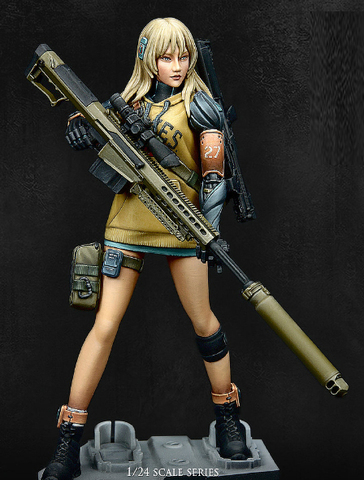 [tusk model]resin figure 75mm scale resin model kits unpainted miniatures n75020 ► Photo 1/1