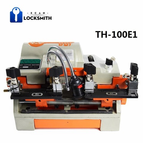 XCAN TH-100E1 110V/220V 180W Horizontal Key Machine Car Door Keys Cutting Machine Locksmith Tool Cutter Key Duplicate Machine ► Photo 1/6