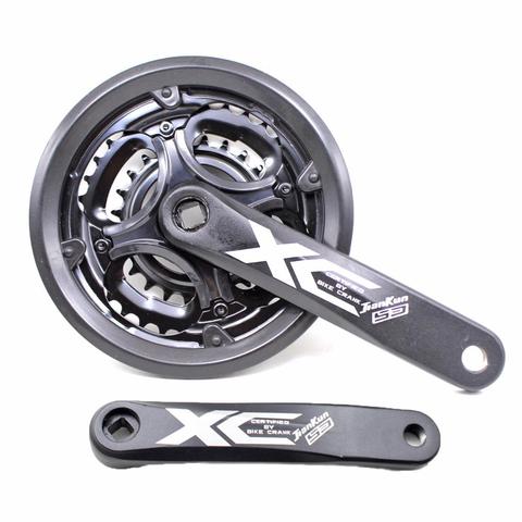 7/8/9 Speed mountain Bike Crankset 24-34-42T Bicycle Crank Set 170mm aluminum alloy crank diamond hole Sprocket Chainwheel ► Photo 1/6