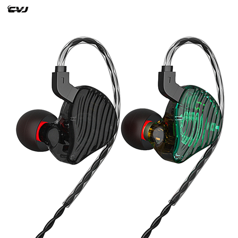 CVJ CSE hybrid driver 1DD + 1BA monitor level hifi headset for sports music DJ CSA CS8 CSN General purpose cable ► Photo 1/6