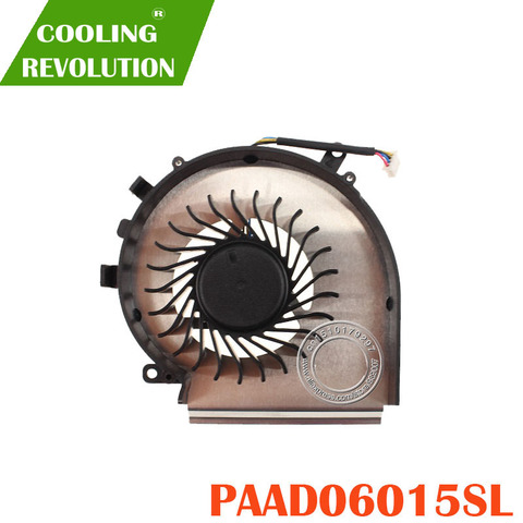 NEW FOR MSI GE62VR GE72VR GP62MVR GL62M CPU COOLING FAN PAAD06015SL N366 ► Photo 1/2