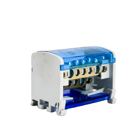 Din Rail Terminal Block WKH207 Power Distribution Box Modular Screw Connection Block Universal Electric Wire Junction Box ► Photo 1/6