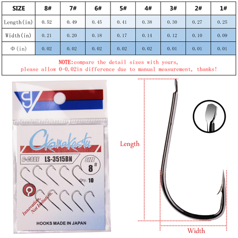 10pcs/lots Sode  Fishing Hooks  black Barbed High Carbon Steel Sharpened Bait Tackle Strong gamakatsu ► Photo 1/6