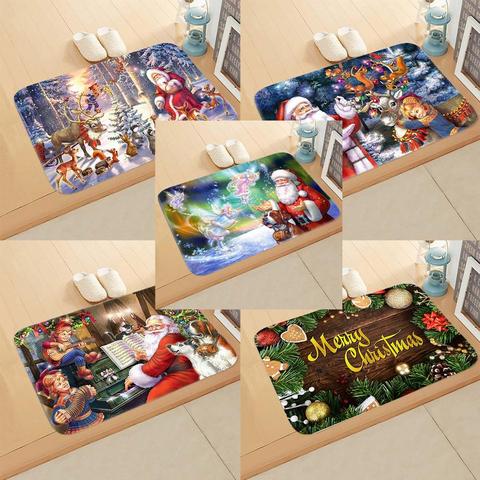 FRIGG Christmas Flannel Mat 2022 Christmas Decorations For Home Merry Christmas Ornament Noel Navidad Natal Happy New Year 2022 ► Photo 1/6