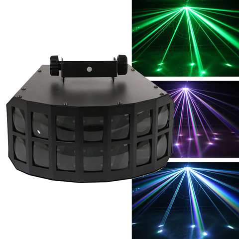 Wonderful DJ lights projector RGBW 4in1 LED Butterfly Light DMX control Beam effect stage lighting for Disco Nightclub party ► Photo 1/6