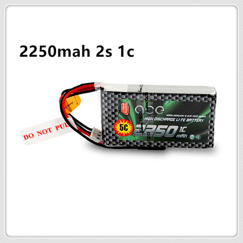 Gens ace 2250mAh 6.6V 2S 2S1P LiFe Battery Pack with BBL1 Futaba 3P Plug for 14SG 4PLS T8J Remote Control ► Photo 1/3