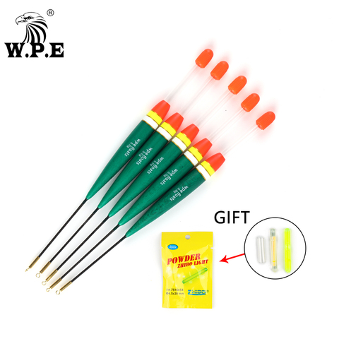 W.P.E Fishing Float 5pcs/pack Barguzinsky Fir Float Size 5g Carp Fishing 16-20cm Fishing Tackle Vertical Buoy Float Bobber Pesca ► Photo 1/6