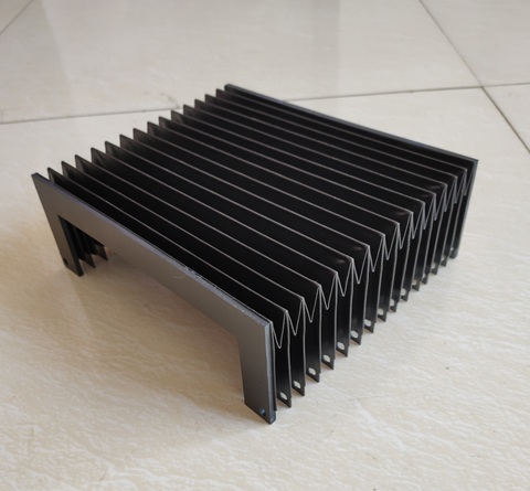 Custom made accordion bellows for cnc lathe, 208 mm x 70 mm x Lmax 405 mm ► Photo 1/6