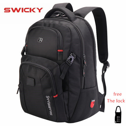 SWICKY men male Multifunction large capacity fashion business casual tourist anti-theft waterproof 15.6inch Laptop backpack ► Photo 1/6