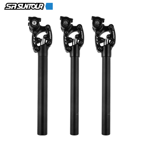 SR SUNTOUR NCX Bike Suspension Travel Seatpost 350mm/400mm*27.2/28.6/30.0/30.1/30.4/30.8/31.6/33.9mm Bicycle Seat Post Tube ► Photo 1/6