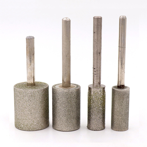 6-25mm Diamond Burr Grinding Bits 6mm Shank for Drill Engraving Glass Tile Stone ► Photo 1/5