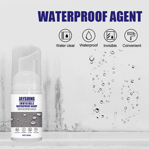 30ml Invisible Waterproof Agent, Transparent Repairing Leak Waterproof  Adhesive, Super Strong Bonding Sealant Invisible Waterproof Anti-Leakage  Agent