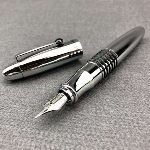 MF Fountain Pen Metal Ink Pen F Nib Converter Filler Stationery Office School Supplies Writing Gift ► Photo 1/4