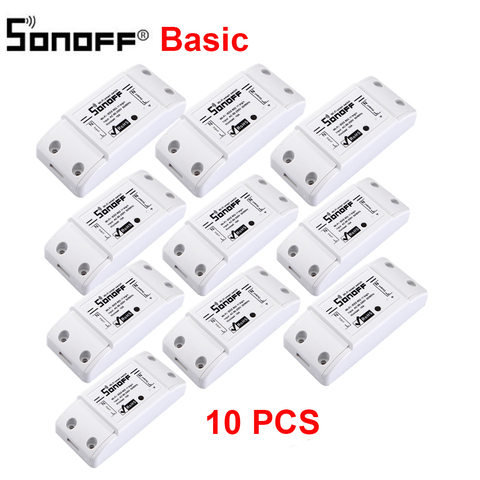 2/3/4/5/6/10/20pcs Sonoff Basic 10A/2200W Wireless Remote Switch Timer WiFi Switch Smart Automation Module for Alexa Google Home ► Photo 1/6