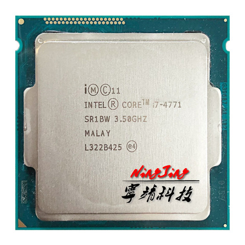 Intel Core i7-4771 i7 4771 3.5 GHz Quad-Core CPU Processor 8M 84W LGA 1150 ► Photo 1/1