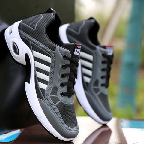 Vulcanized Shoes Men Damping Bounce Boys Sneakers Spring/autumn Comfortable Sneakers Mens Casual Shoes ► Photo 1/6