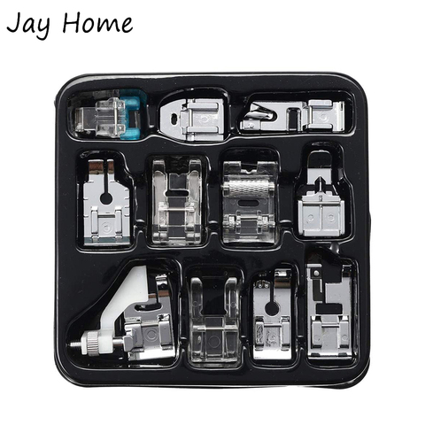 11Pcs Sewing Machine Presser Foot Kit Household Snap On Sewing Machine Foot for Low Shank Sewing Machine DIY Sewing Accessories ► Photo 1/6
