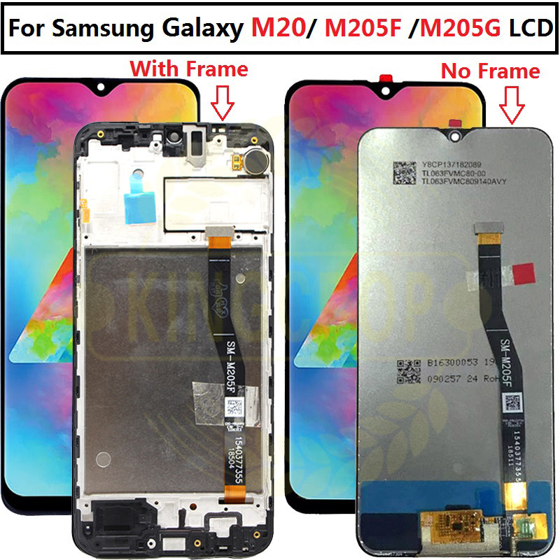 Buy Online 6 3 For Samsung Galaxy M 19 Sm M5 M5f M5g Ds Lcd With Frame Display Touch Screen Digitizer Assembly Replace M Lcd Alitools