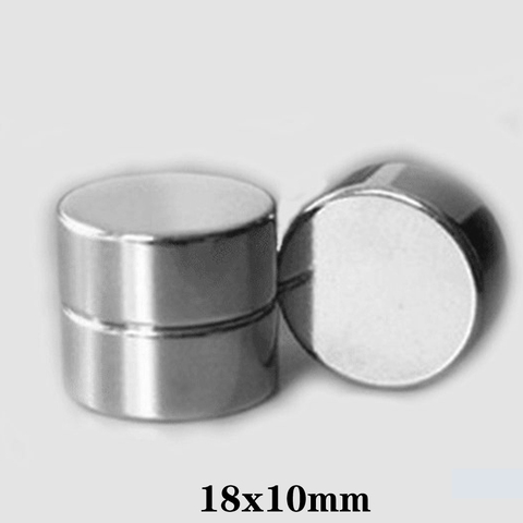 2/5/10/15/20pcs 18x10 Round Neodymium Magnets 18x10mm N35 Magnet 18*10 Thick Strong Cylinder Rare Earth Magnetic 18mmx10mm ► Photo 1/6