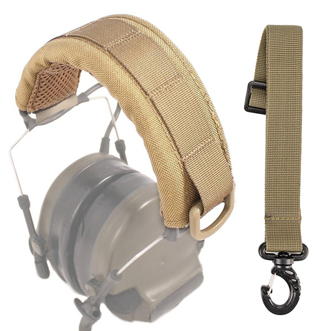 Outdoor Modular Headset Cover Molle Headband for General Tactical Earmuffs Microphone Hunting Accessories Headphone Cover ► Photo 1/6