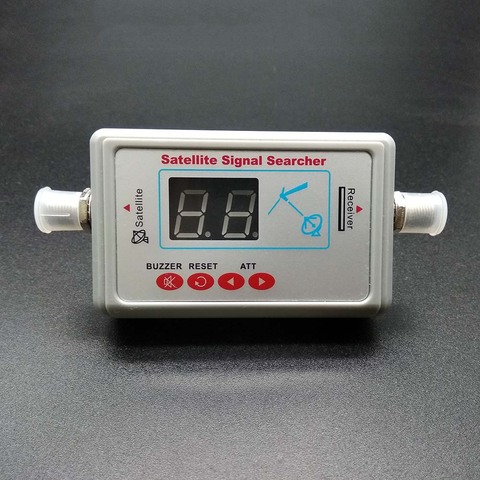 Digital Satellite Signal Finder Meter LCD Screen Display FTA DIRECTV Signal Pointer TV Signal Searcher Tool ► Photo 1/5