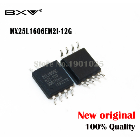 10pcs MX25L1606EM2I-12G 25L1606EM2I-12G MX25L1606EM2I MX25L1606E MX25L1606 25L1606E SOP-8 New original ► Photo 1/1