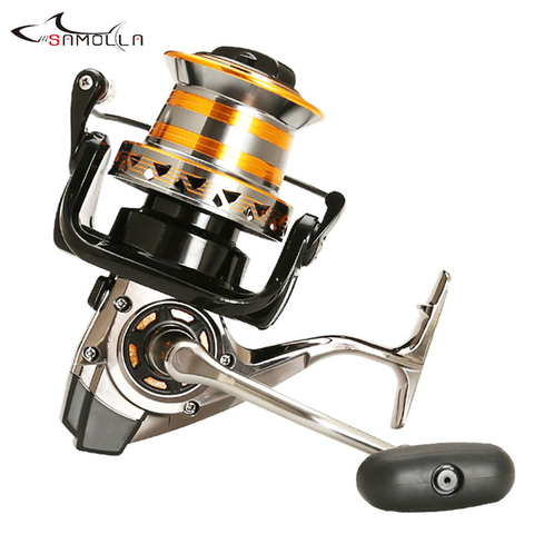 2022 Fishing Reel Spinning carp fishing Full Metal Spool 13BB reel Catfish fish spinning reel Surfcasting reel Fishing Reel ► Photo 1/6