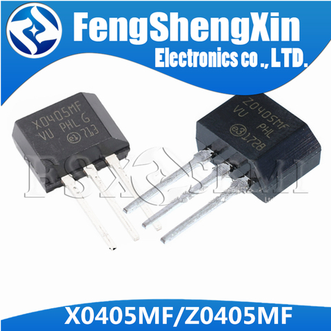 10pcs/lot X0405  X0405MF  Z0405  Z0405MF Three-terminal one-way Thyristors 4A/600V TO-202 ► Photo 1/2