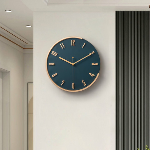 Light luxury living room wall clock fashion home art decoration clock Nordic modern restaurant clock creative wall watch ► Photo 1/1