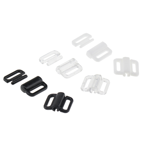 10pcs Plastic Nylon Buckle front Bra Accessories for Sewing Underwear Bikini Bra Clips Buckle Handmade ► Photo 1/5