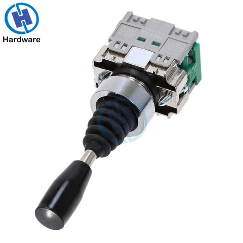 22mm 2NO 2Position Self-locking Type Monolever Joystick Switch Cross Button Switch HKL-D12 ► Photo 1/6