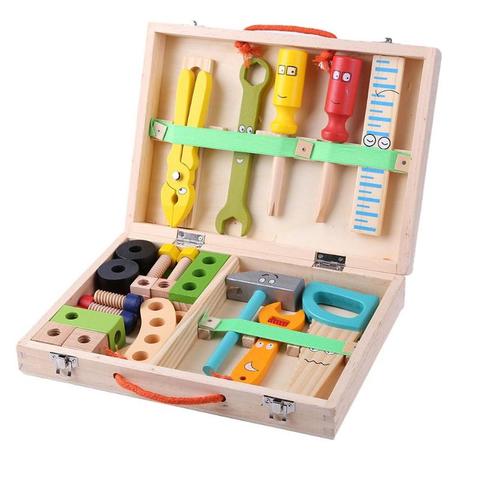 Wooden Toy Tool Box + Reviews