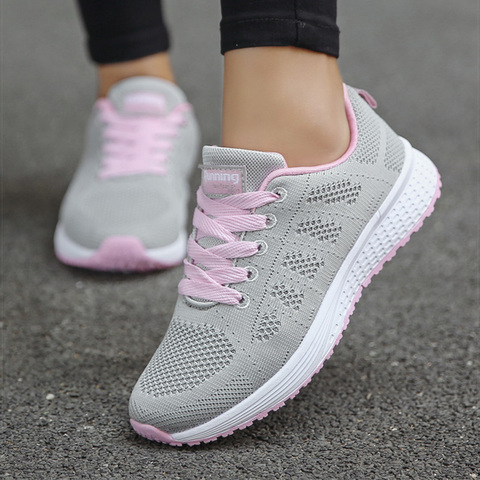 Sports Shoes Women Breathable Sneakers Women White Shoes For Basket Femme Ultralight Woman Vulcanize Shoes Couple Casual Sneaker ► Photo 1/6